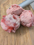 450ml Strawberry and clotted cream ice cream